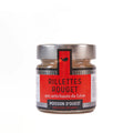 Pot en verre Rillettes de Rouget aux artichauts du Léon