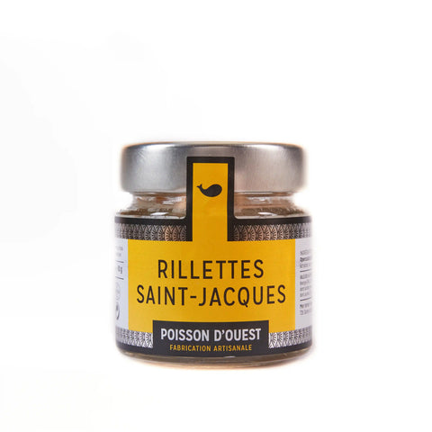 Pot en verre Rillettes de Saint-Jacques
