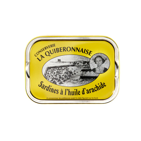 Conserve Sardines à l'huile d'arachide classique